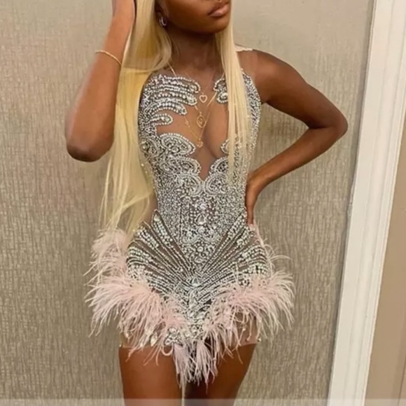 Dresses & Skirts - rhinestone dress
